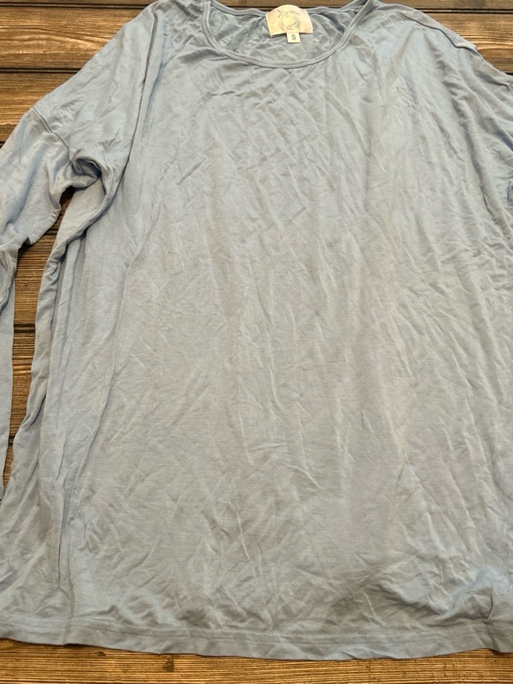 Light Blue Long Sleeve Tee